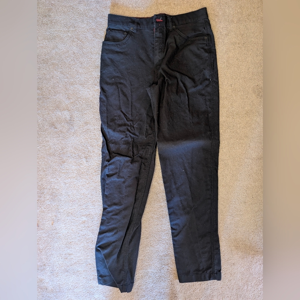 Eddie Bauer Black Skinny Jeans Durable Sleek Design